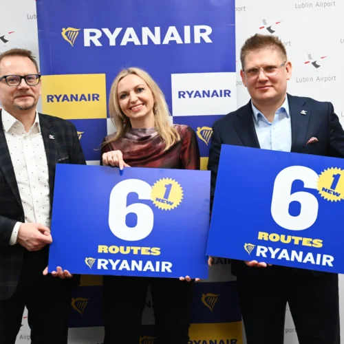 Ryanair ogłasza rekordowy letni rozkład dla Lublina